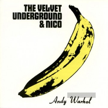 bekannte abstrakte Werke - Velvet Underground & Nico POP Künstler
